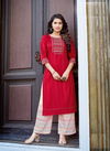 Kadlee Pankh 7 Nx Daily Wear Wholesale Kurti With Bottom 
